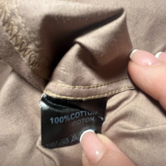 Jared Lang Barcelona 742 Brown Button up, size M - Picture 10 of 12